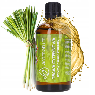 ÉTERICKÝ OLEJ CITRÓNOVÁ TRÁVA AROMATUM 100ml